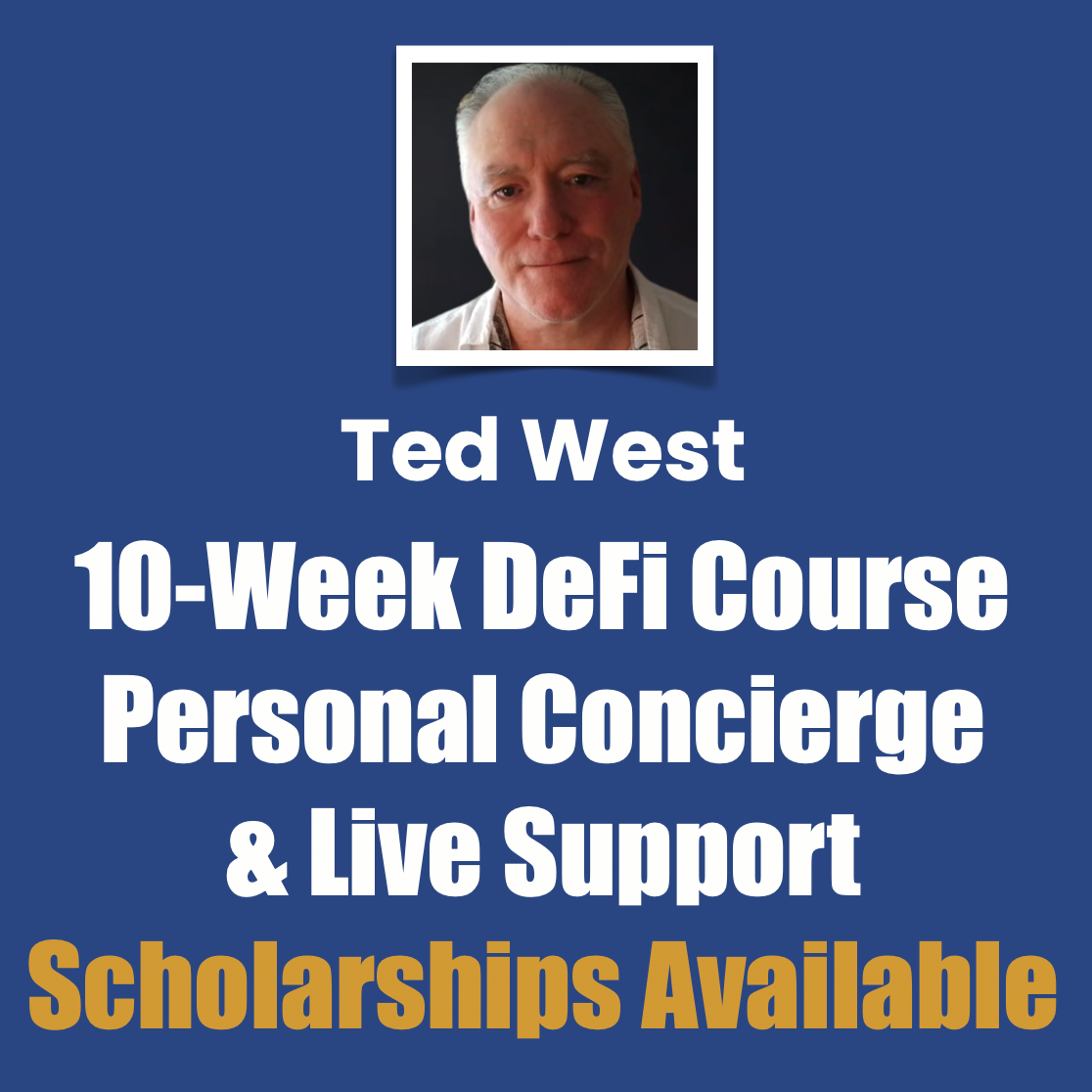 10-Week DeFi Course Personal Concierge and Live Support
